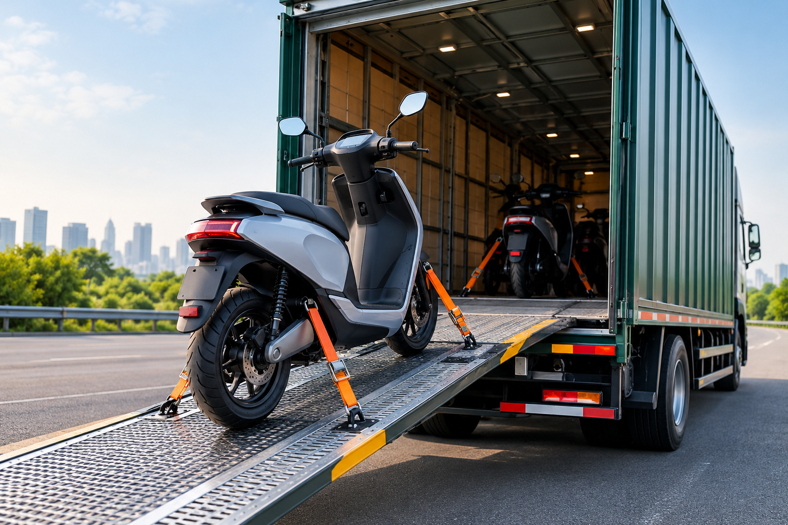 Electric Bike Transport Services in India